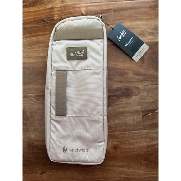 Sunday Golf Big Frosty Cooler Bag- 7 Can Drink Carrier -Toasted Almond- NWT - Picture 3 of 8